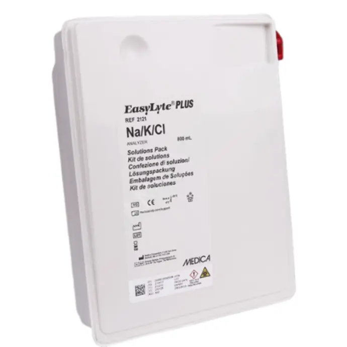 Solutions Pack, 2121, Medica EasyLyte Solutions Pack, NA/K/Cl 800mL